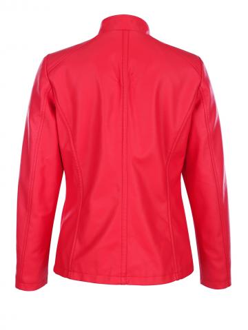 Куртка из искусственной кожи