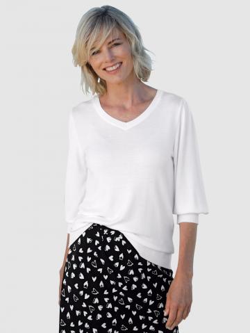 Вязаный пуловер