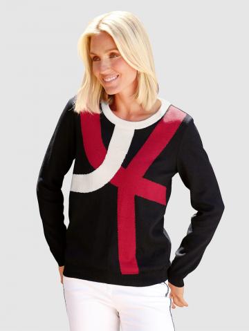 Вязаный пуловер