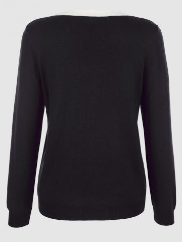 Вязаный пуловер