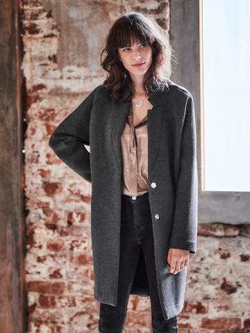 Шерстяное пальто