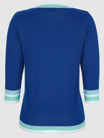 Вязаный пуловер