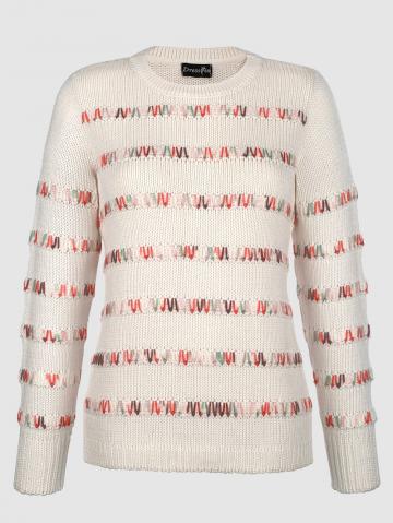 Вязаный пуловер