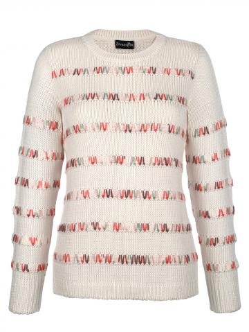 Вязаный пуловер