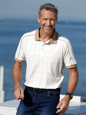 Поло с длинным рукавом