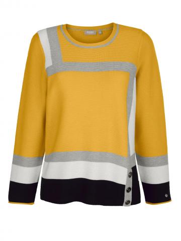 Вязаный пуловер