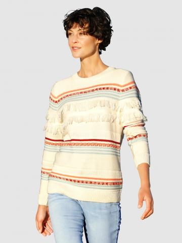 Вязаный пуловер