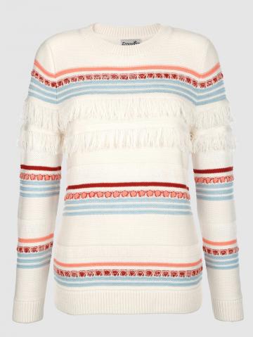 Вязаный пуловер