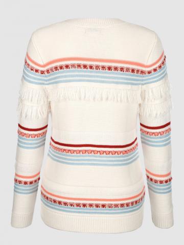 Вязаный пуловер