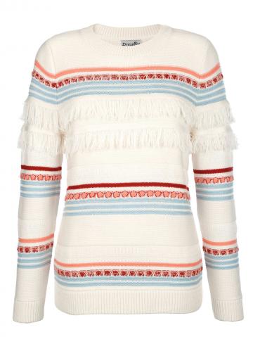 Вязаный пуловер