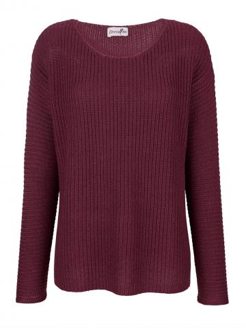 Вязаный пуловер