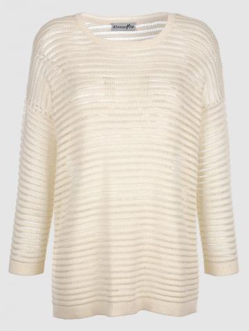 Вязаный пуловер