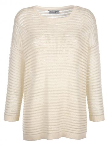 Вязаный пуловер