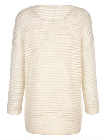 Вязаный пуловер