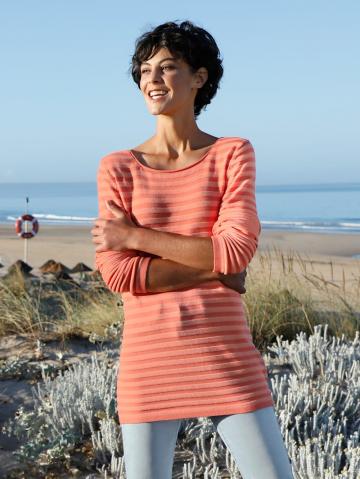 Вязаный пуловер