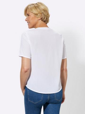Блузка с коротким рукавом
