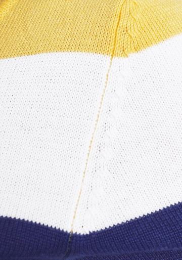 Пуловер в полоску