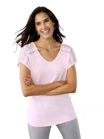 Майка с вырезом V 