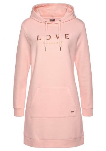 Платье из футера