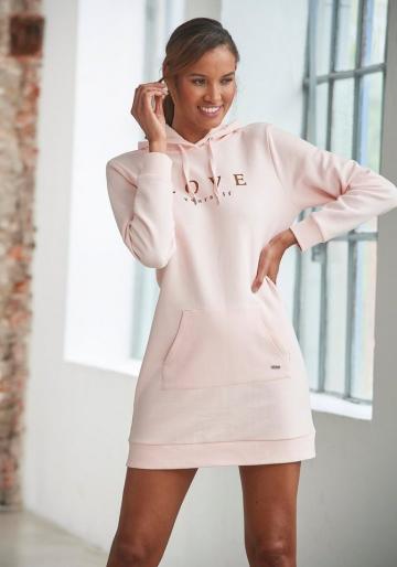 Платье из футера