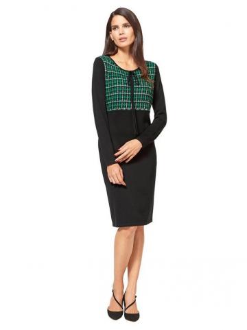 Вязаное платье 