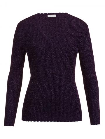 Вязаный пуловер