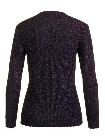 Вязаный пуловер