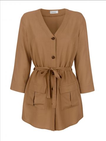 Длинная блузка