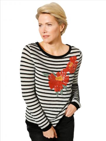 Вязаный пуловер