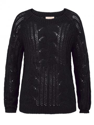 Вязаный пуловер