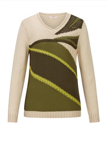 Вязаный пуловер