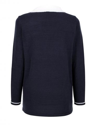 Вязаный пуловер