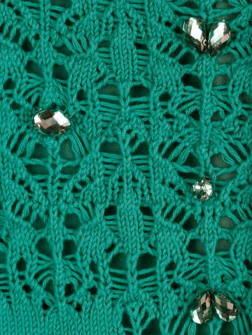 Вязаный пуловер