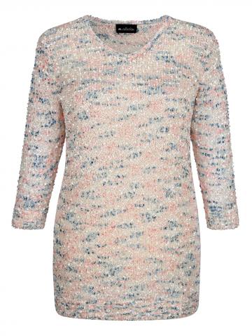 Вязаный пуловер