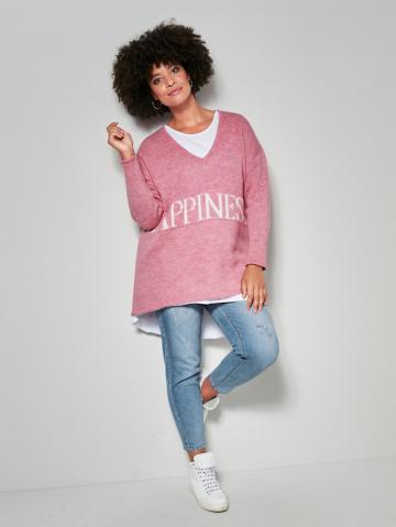 Вязаный пуловер