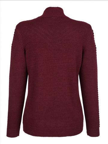 Вязаный пуловер