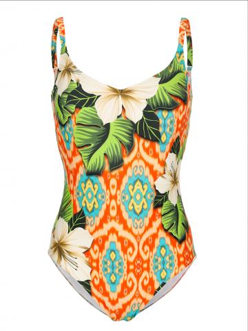 Слитный купальник