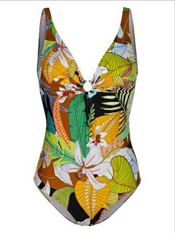 Слитный купальник