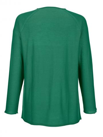 Вязаный пуловер