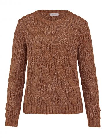 Вязаный пуловер