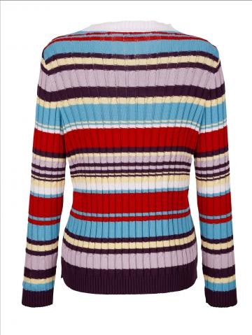 Вязаный пуловер