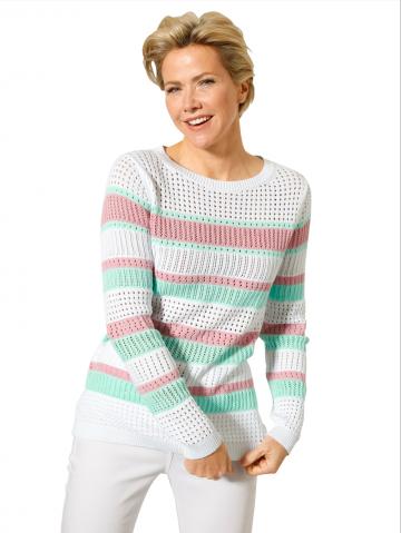 Вязаный пуловер