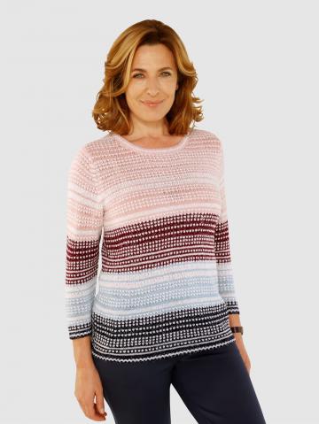 Вязаный пуловер