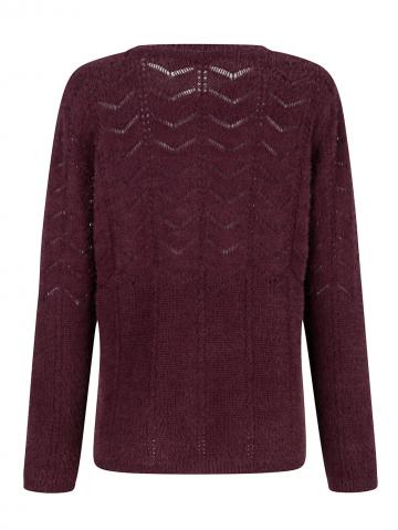 Вязаный пуловер