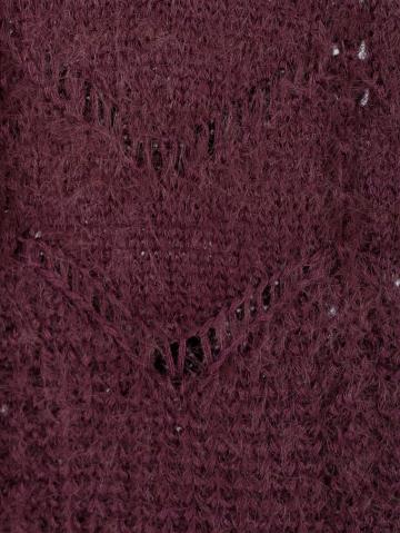 Вязаный пуловер