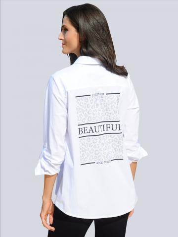 Длинная блузка