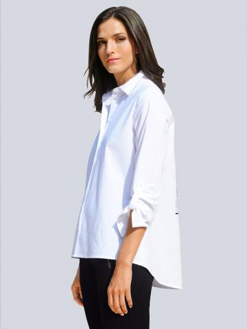 Длинная блузка