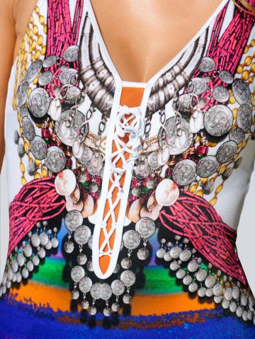 Слитный купальник