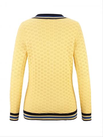 Вязаный пуловер