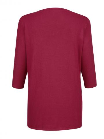 Вязаный пуловер